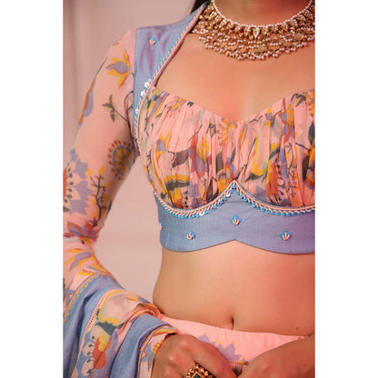Baise Gaba Peach Nishi Blouse