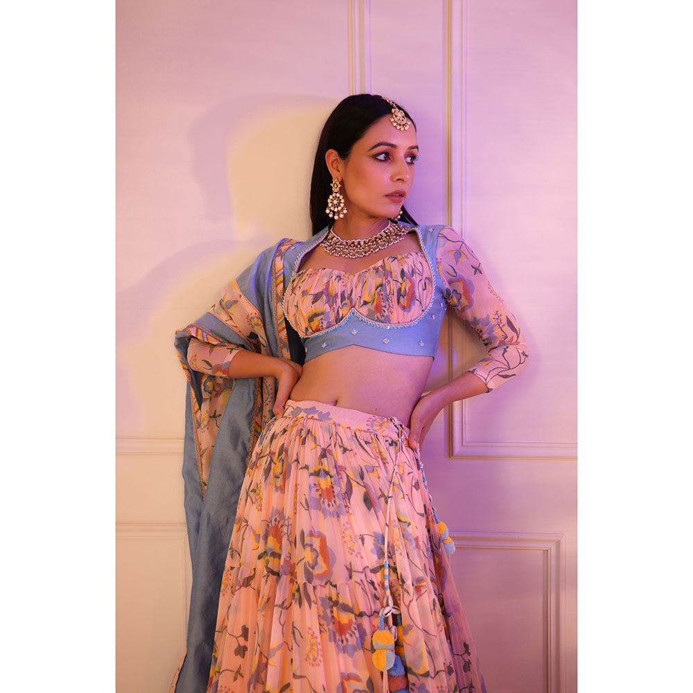 Baise Gaba Peach Nishi Blouse
