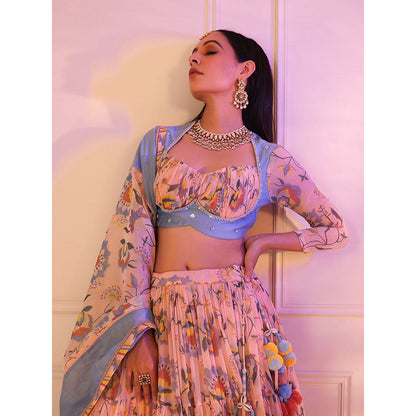 Baise Gaba Peach Nishi Blouse