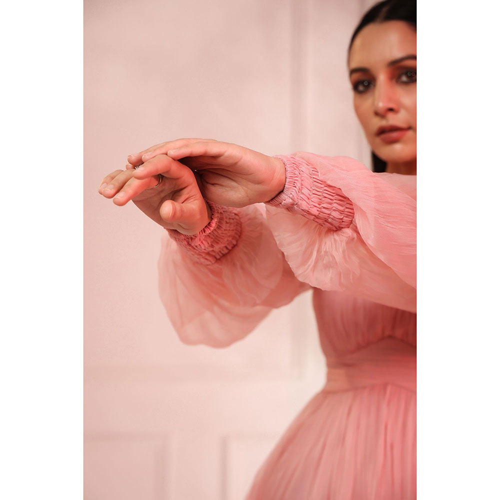 Baise Gaba Aria Pink Mini Dress