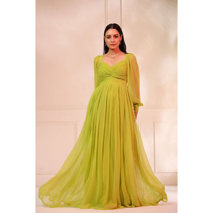 Baise Gaba Grace Neon Green Dress