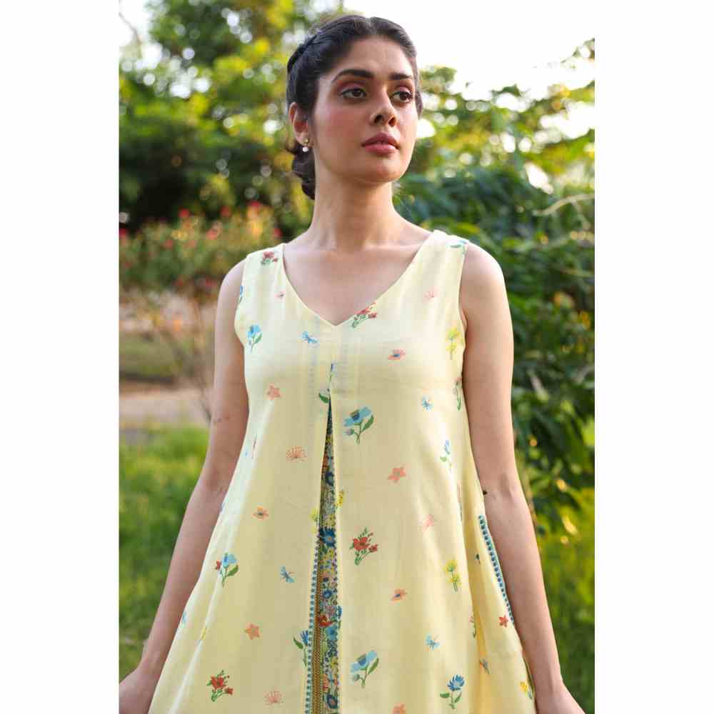 Baise Gaba Bliss Co-Ord - Yellow (Set of 2)