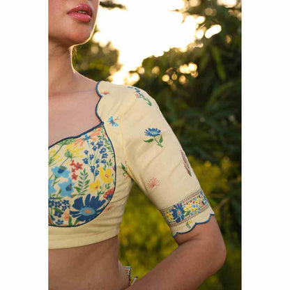 Baise Gaba Jovie Blouse - Yellow
