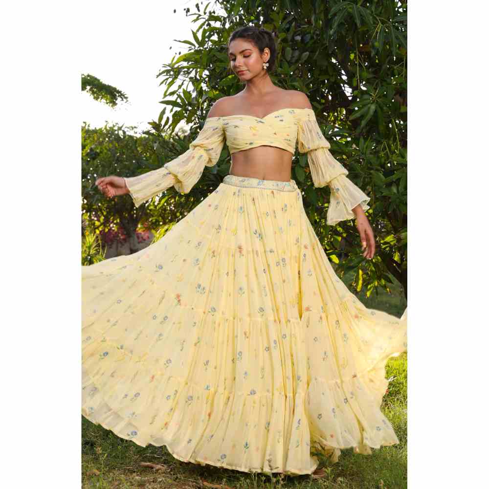 Baise Gaba Blossom Blouse - Yellow