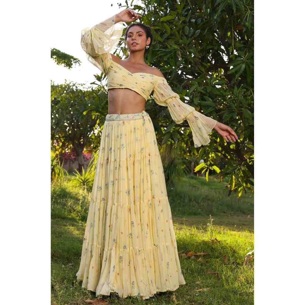 Baise Gaba Blossom Blouse - Yellow
