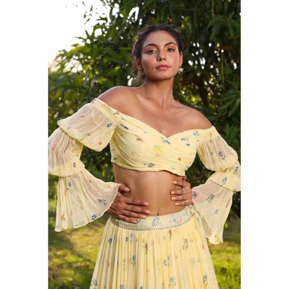 Baise Gaba Blossom Blouse - Yellow