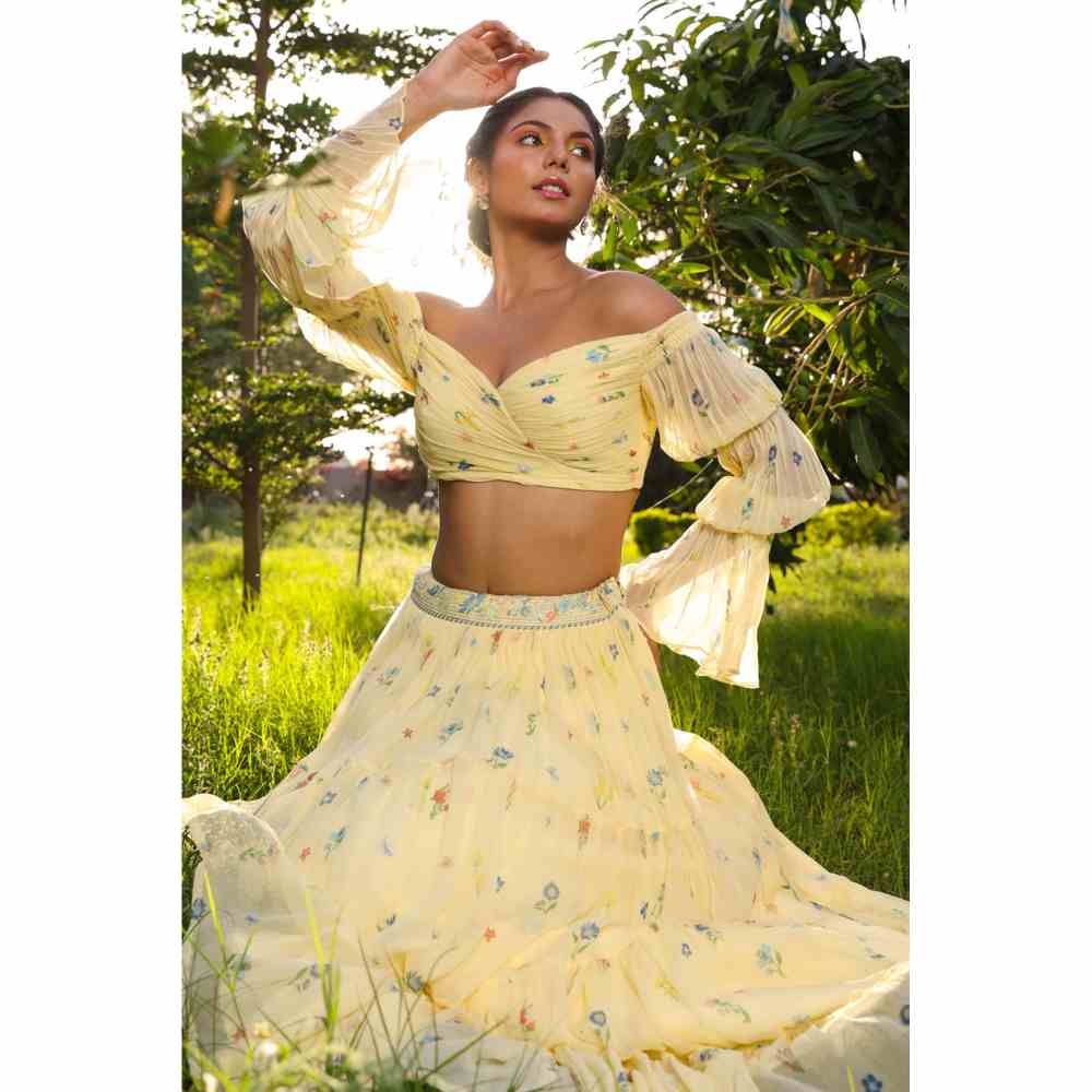 Baise Gaba Blossom Blouse - Yellow