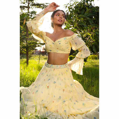 Baise Gaba Blossom Blouse - Yellow