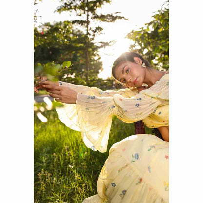 Baise Gaba Blossom Blouse - Yellow