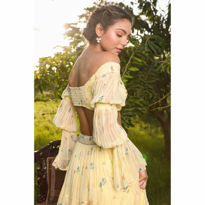 Baise Gaba Blossom Blouse - Yellow