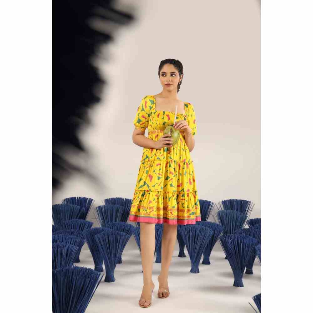 Baise Gaba Nini Dress Yellow