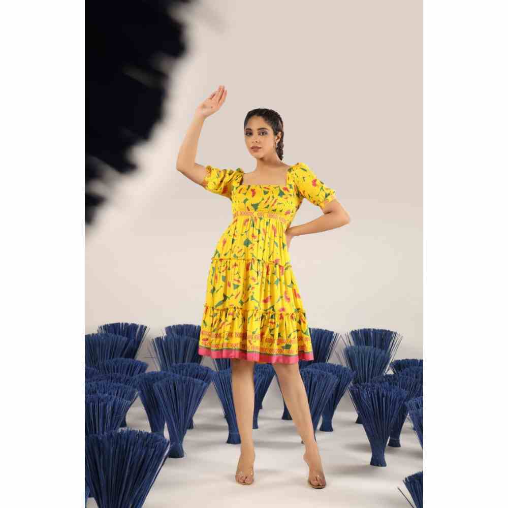 Baise Gaba Nini Dress Yellow