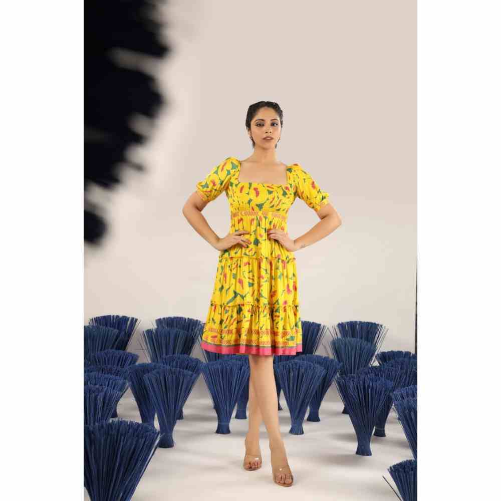 Baise Gaba Nini Dress Yellow