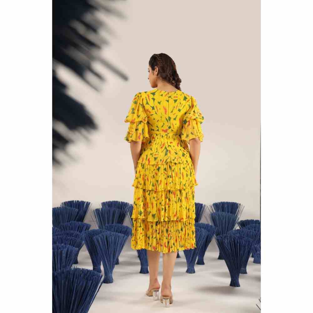 Baise Gaba Tinsi Dress Yellow