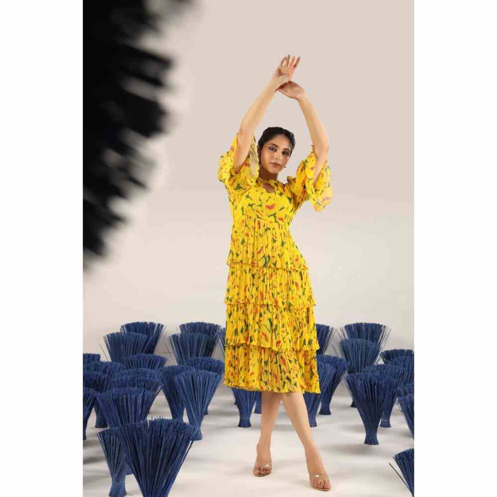 Baise Gaba Tinsi Dress Yellow