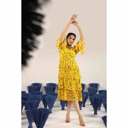 Baise Gaba Tinsi Dress Yellow
