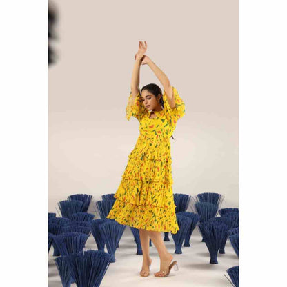 Baise Gaba Tinsi Dress Yellow