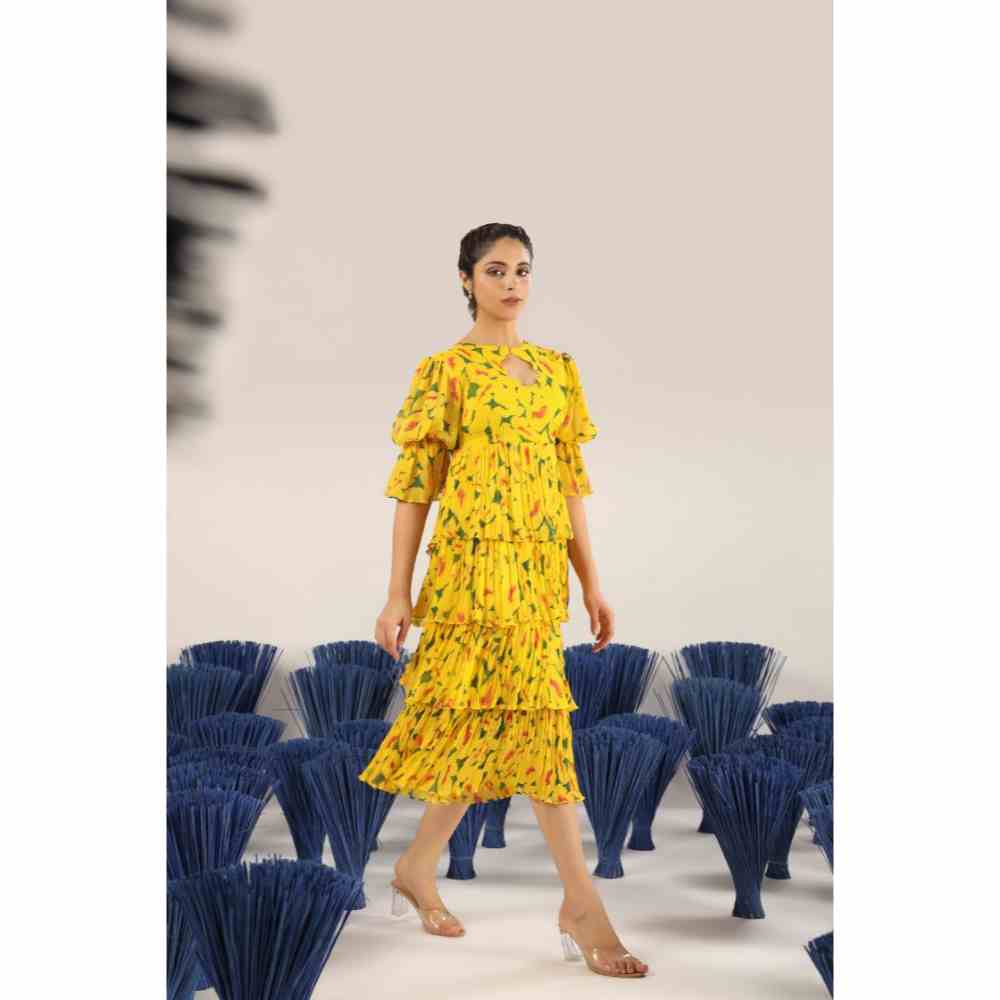 Baise Gaba Tinsi Dress Yellow
