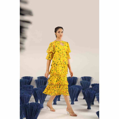 Baise Gaba Tinsi Dress Yellow