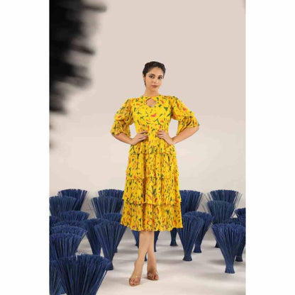 Baise Gaba Tinsi Dress Yellow