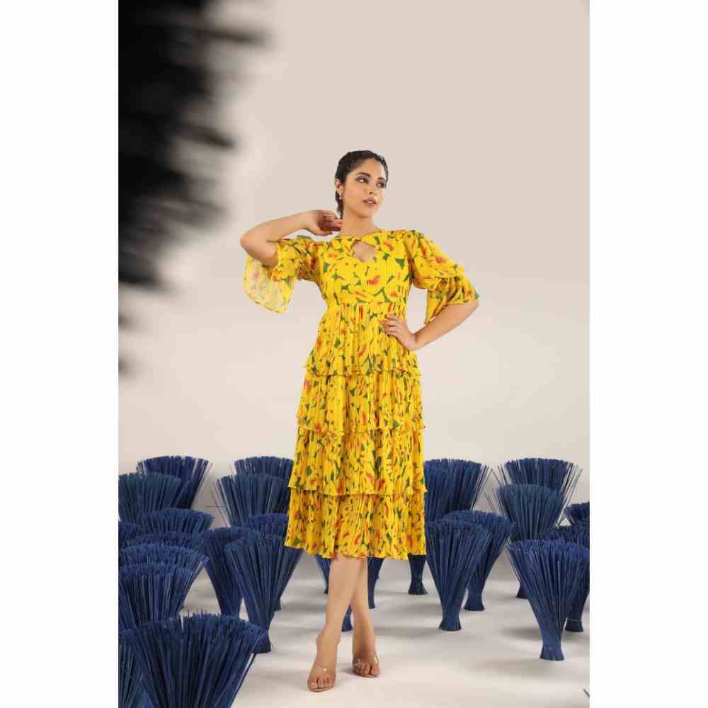 Baise Gaba Tinsi Dress Yellow