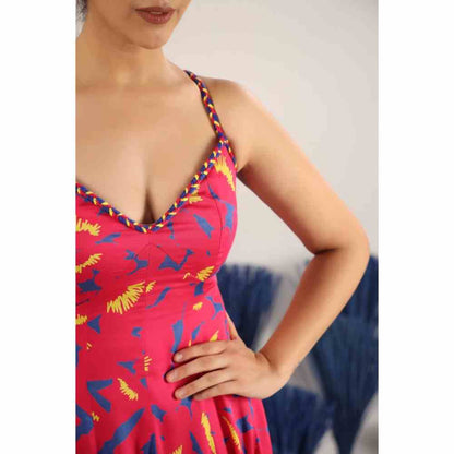 Baise Gaba Uditi Dress Pink