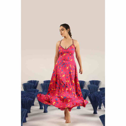 Baise Gaba Uditi Dress Pink