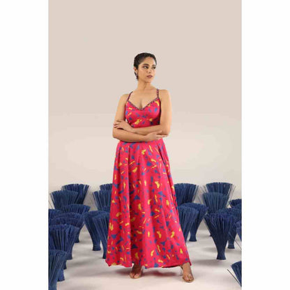 Baise Gaba Uditi Dress Pink