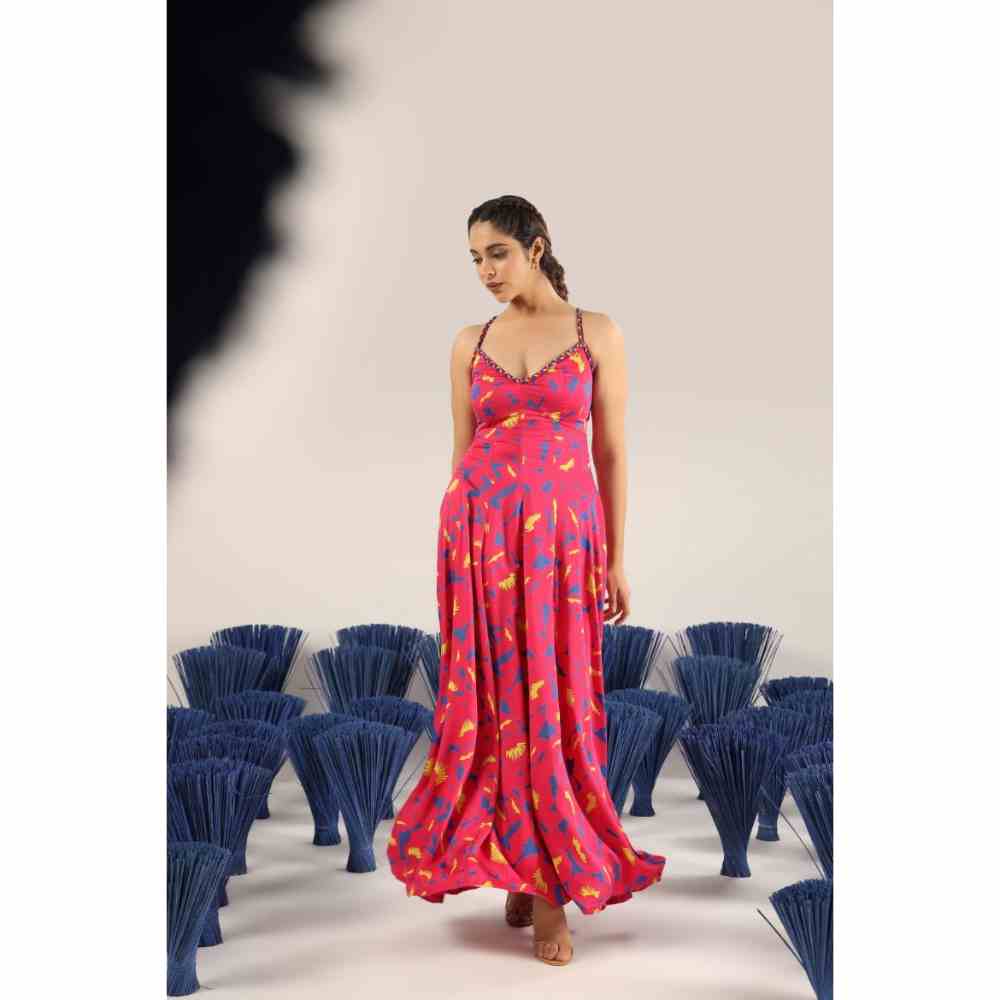 Baise Gaba Uditi Dress Pink