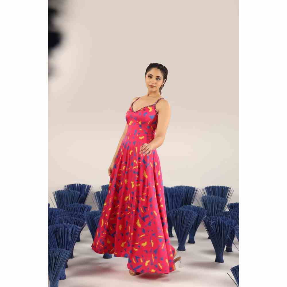 Baise Gaba Uditi Dress Pink