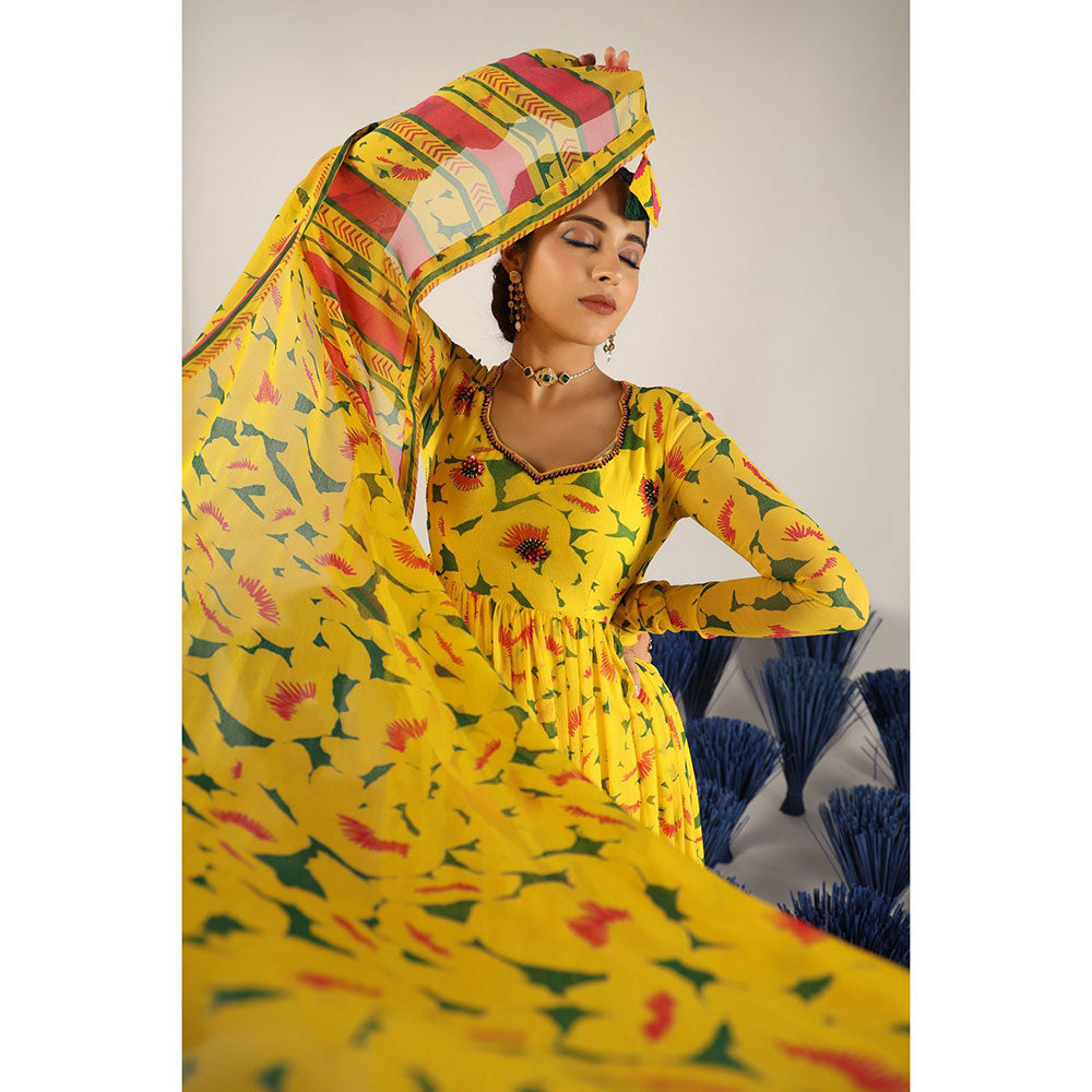 Baise Gaba Smiti Anarkali Kurta