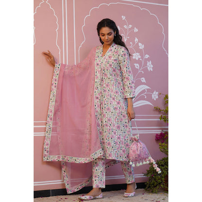 Baise Gaba Mellow Kurta (Set of 3)