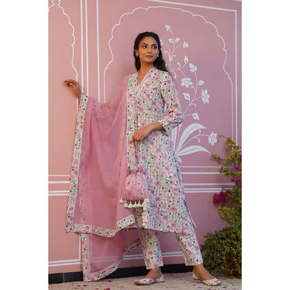 Baise Gaba Mellow Kurta (Set of 3)