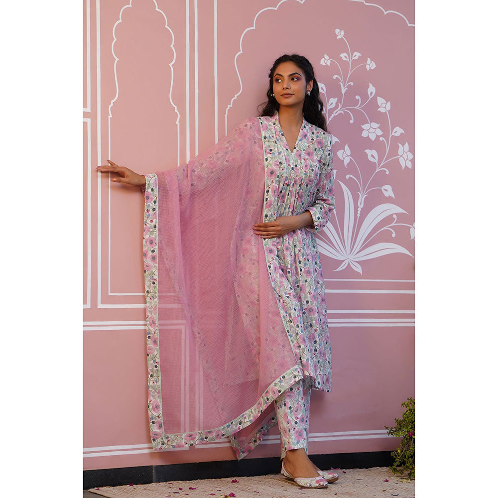 Baise Gaba Mellow Kurta (Set of 3)