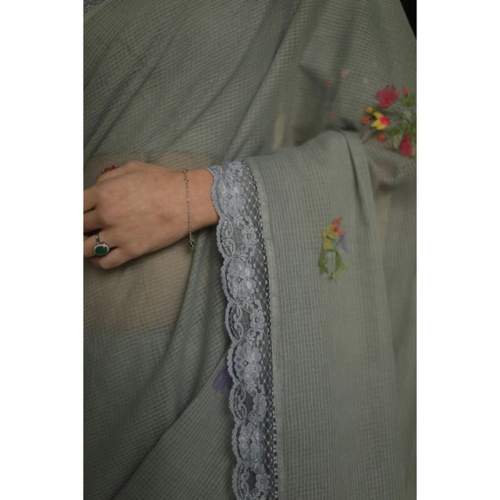 Begum Pret Alaia Signature Saree with Stitched Blouse