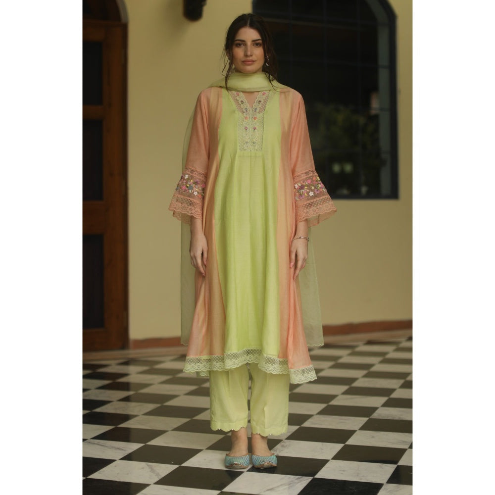 Begum Pret Miren Suit - Mint (Set of 4)