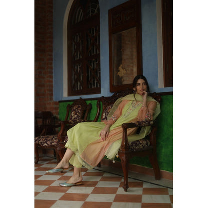 Begum Pret Miren Suit - Mint (Set of 4)
