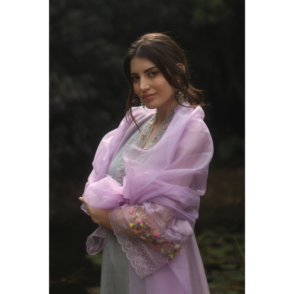 Begum Pret Miren Suit - Grey (Set of 4)