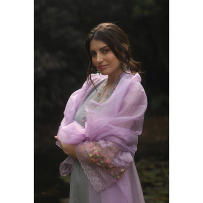 Begum Pret Miren Suit - Grey (Set of 4)