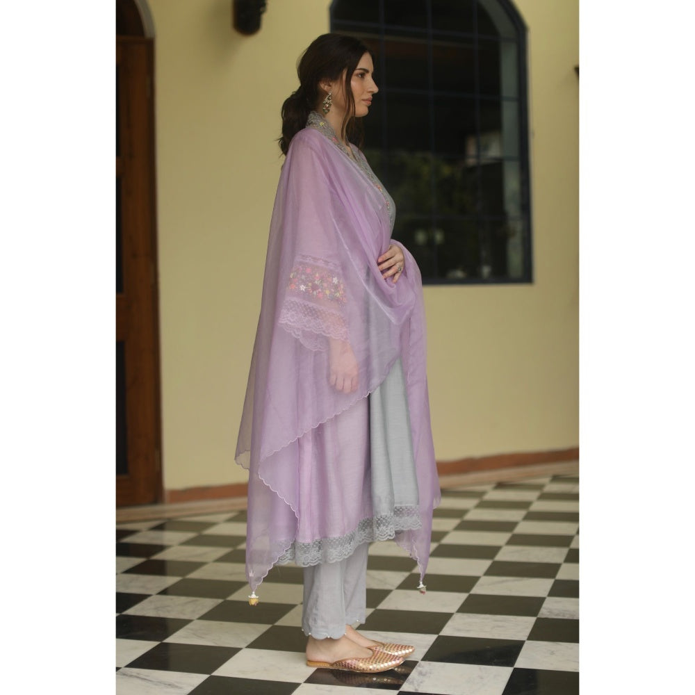 Begum Pret Miren Suit - Grey (Set of 4)