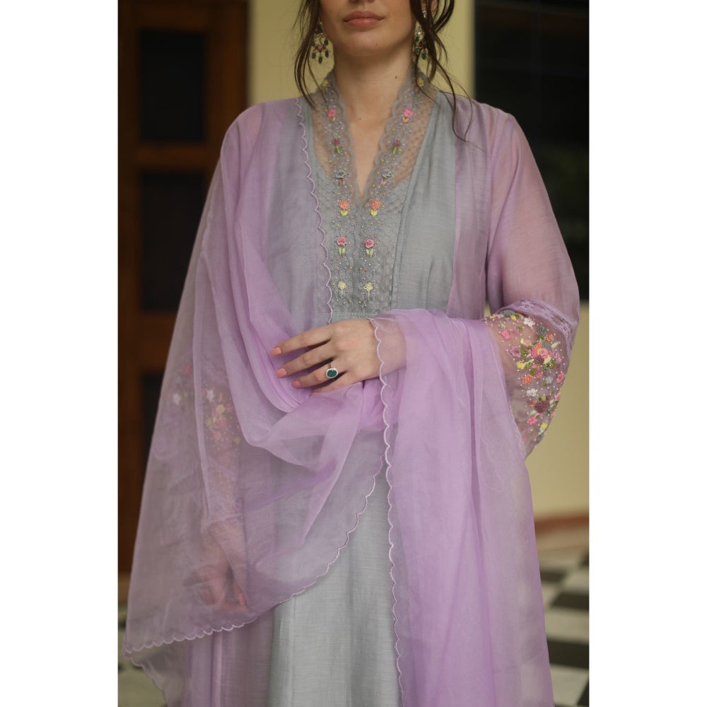 Begum Pret Miren Suit - Grey (Set of 4)