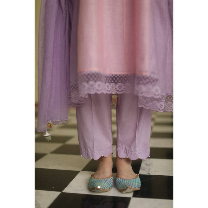Begum Pret Miren Suit - Pink (Set of 4)