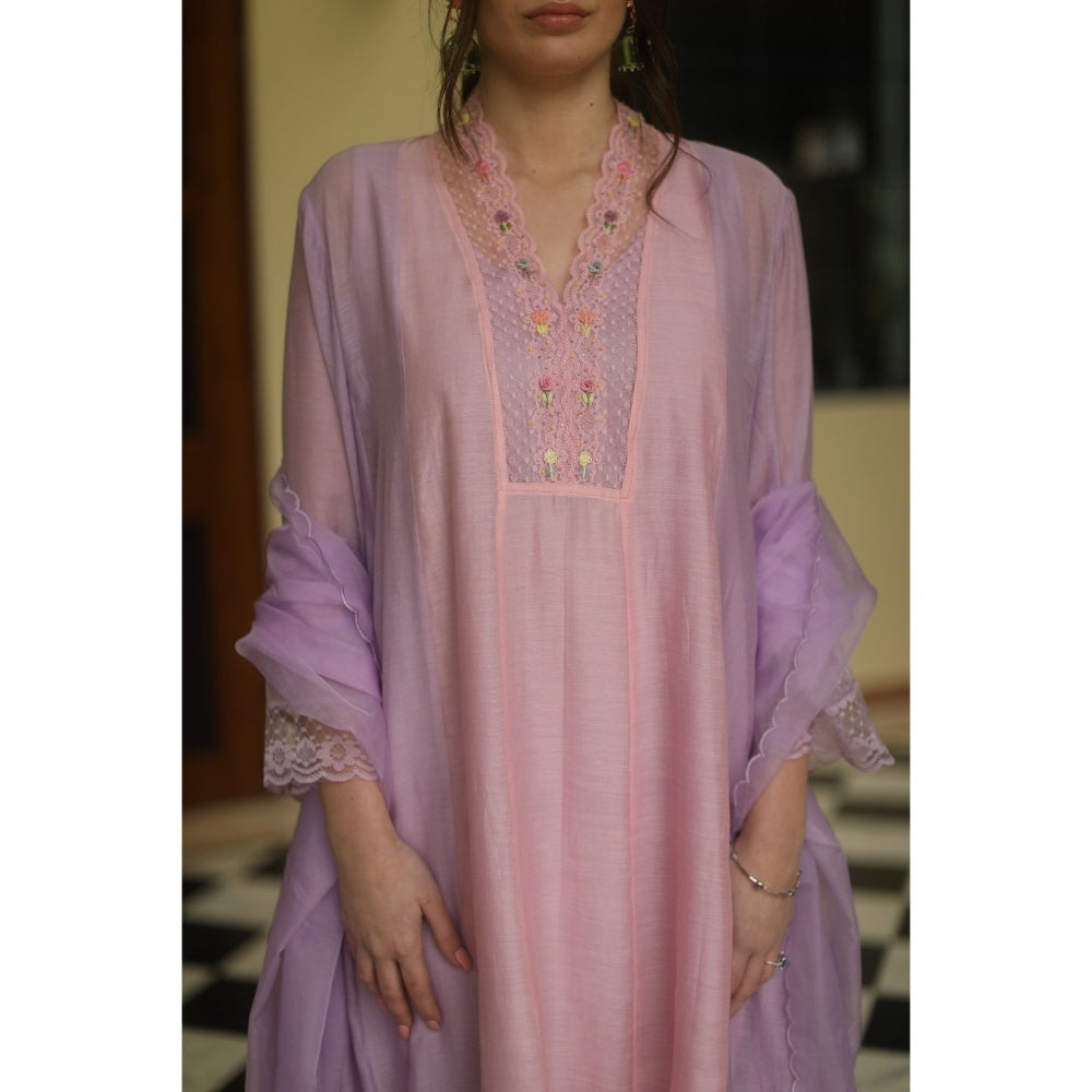 Begum Pret Miren Suit - Pink (Set of 4)