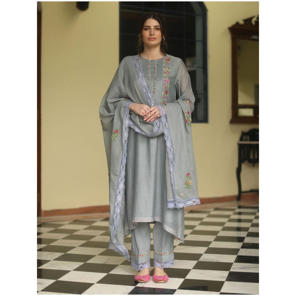 Begum Pret Iris Suit - Grey (Set of 4)