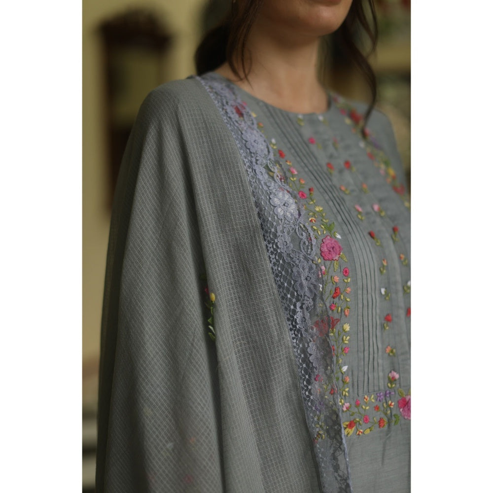 Begum Pret Iris Suit - Grey (Set of 4)