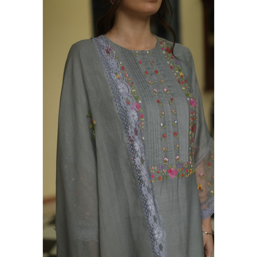 Begum Pret Iris Suit - Grey (Set of 4)