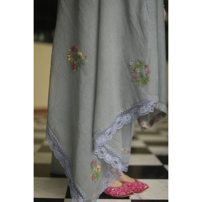 Begum Pret Iris Suit - Grey (Set of 4)