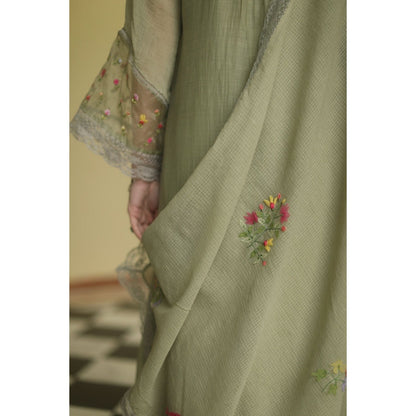 Begum Pret Iris Suit - Olive (Set of 4)