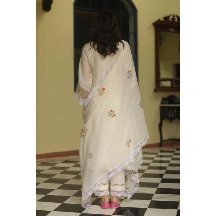 Begum Pret Iris Suit - Ivory (Set of 4)