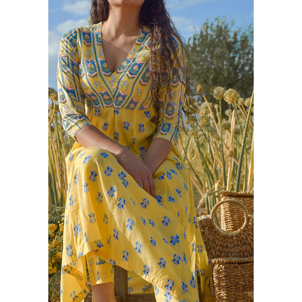 Baise Gaba Yellow Aster Daisy (Set Of 3)